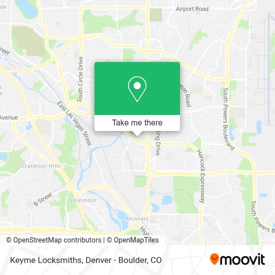 Keyme Locksmiths map