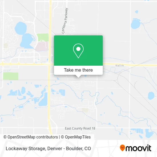 Lockaway Storage map