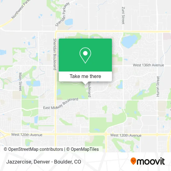 Jazzercise map