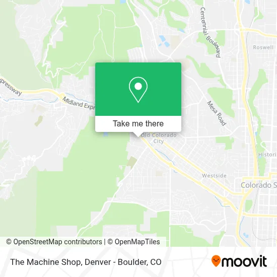 The Machine Shop map