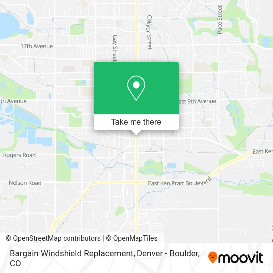 Bargain Windshield Replacement map
