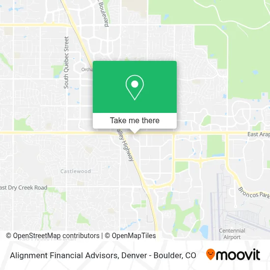 Alignment Financial Advisors map