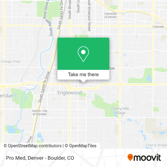 Pro Med map