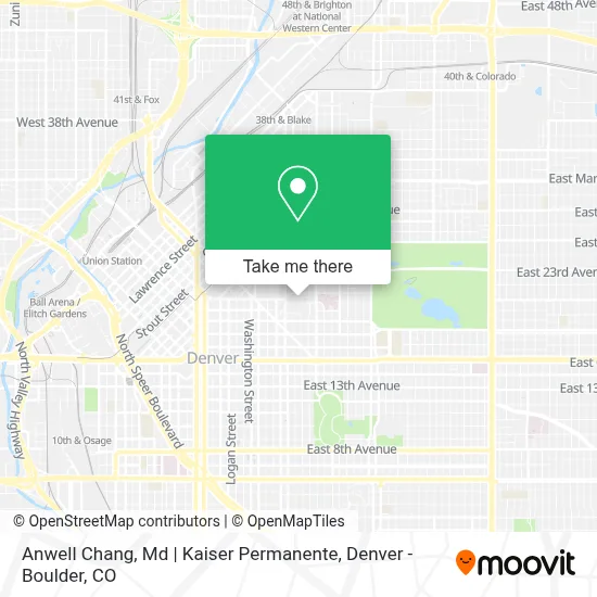 Anwell Chang, Md | Kaiser Permanente map