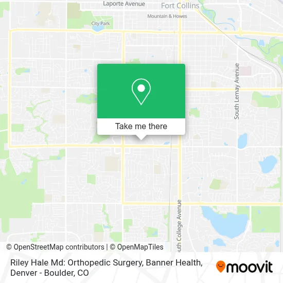Riley Hale Md: Orthopedic Surgery, Banner Health map
