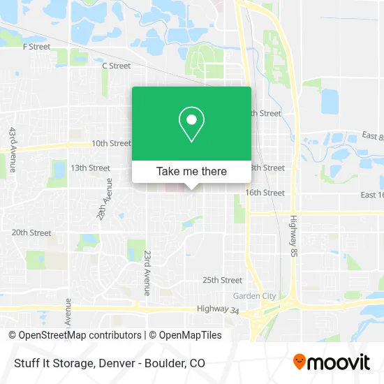 Stuff It Storage map