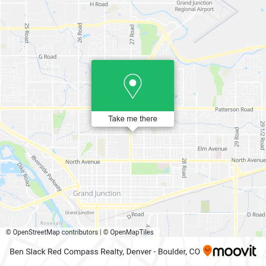 Ben Slack Red Compass Realty map