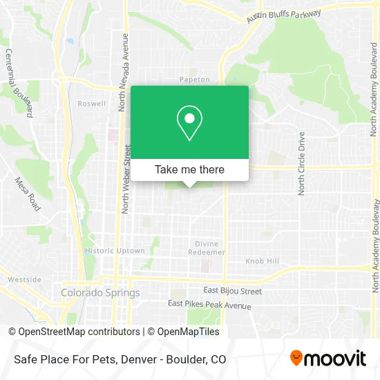 Safe Place For Pets map