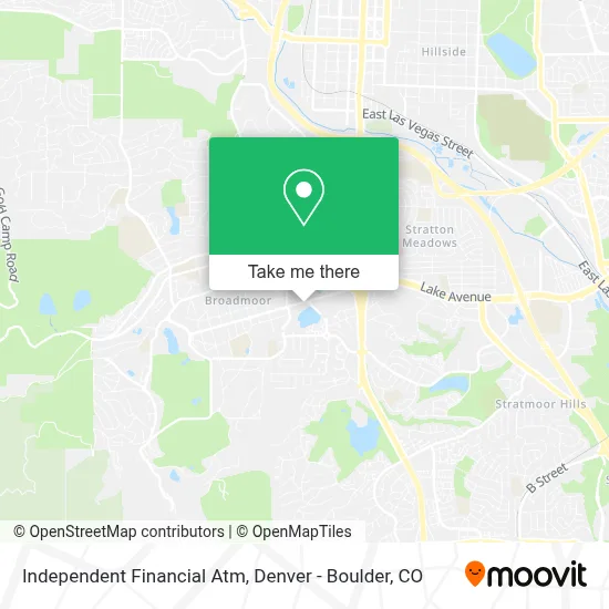Independent Financial Atm map