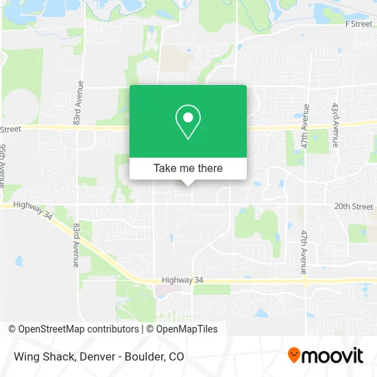 Wing Shack map