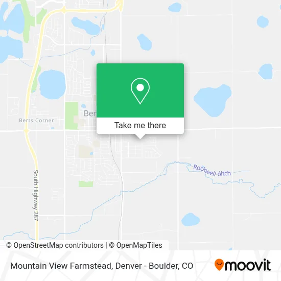 Mountain View Farmstead map