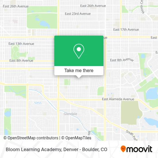 Bloom Learning Academy map