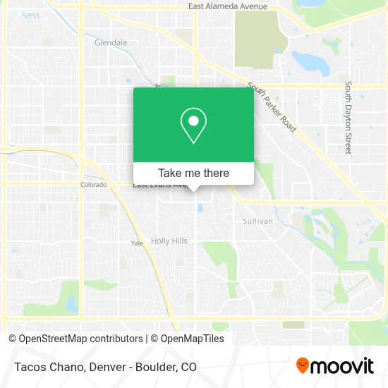 Tacos Chano map