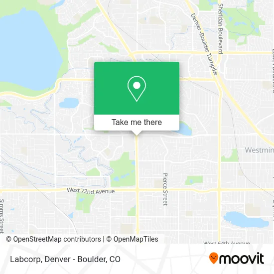 Labcorp map