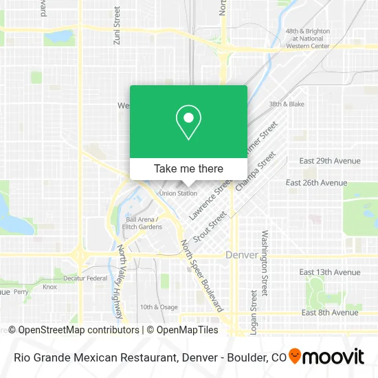 Rio Grande Mexican Restaurant map