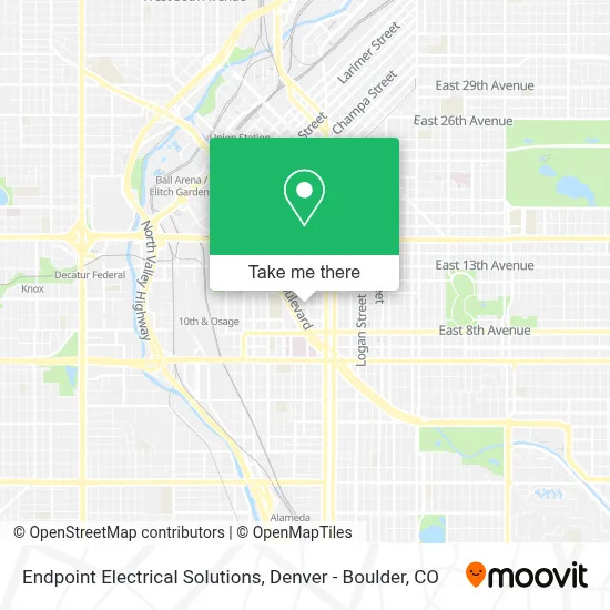 Endpoint Electrical Solutions map