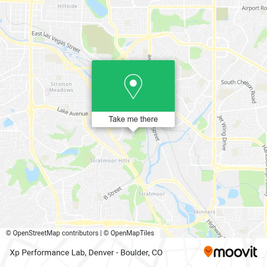 Xp Performance Lab map