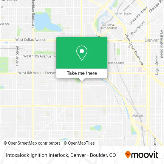 Intoxalock Ignition Interlock map