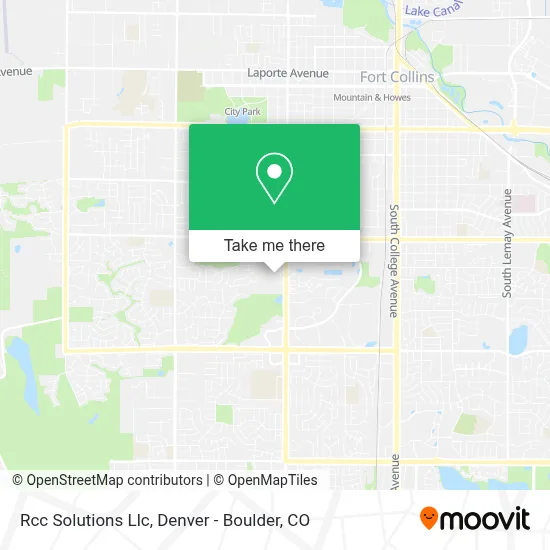 Rcc Solutions Llc map