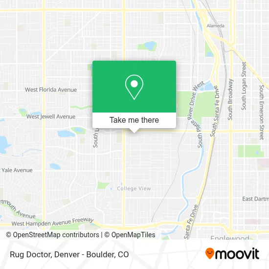 Rug Doctor map