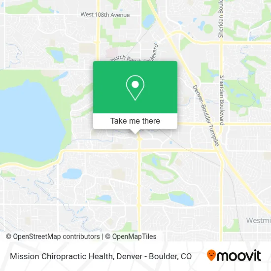 Mission Chiropractic Health map