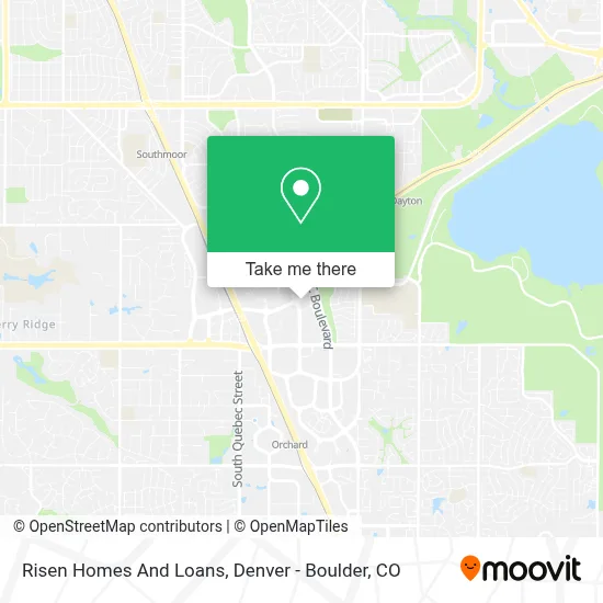 Risen Homes And Loans map