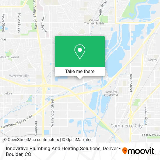 Innovative Plumbing And Heating Solutions map