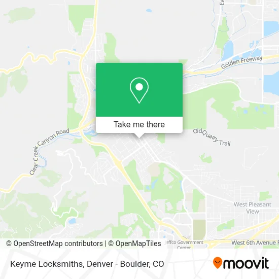 Keyme Locksmiths map