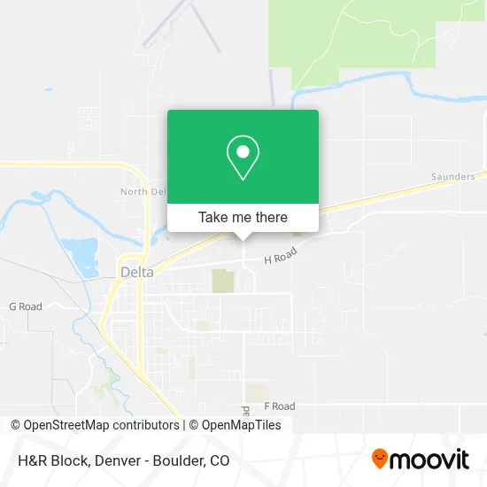 H&R Block map