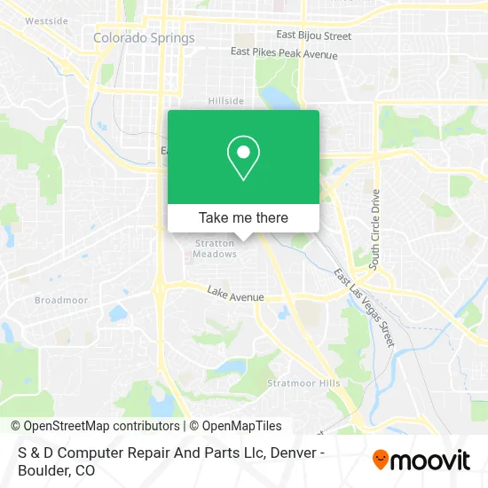 S & D Computer Repair And Parts Llc map