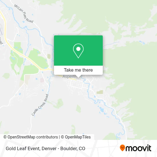 Gold Leaf Event map