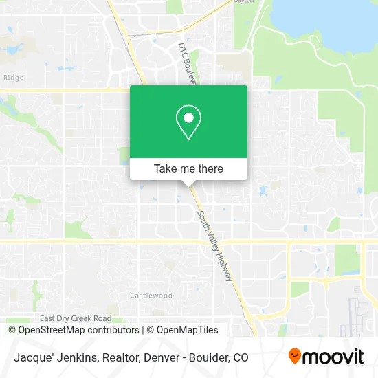 Jacque' Jenkins, Realtor map