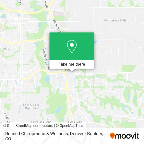 Refined Chiropractic & Wellness map