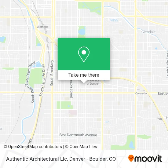 Authentic Architectural Llc map