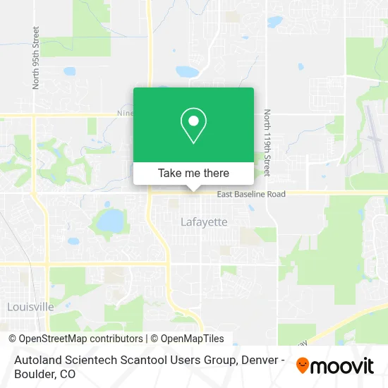 Autoland Scientech Scantool Users Group map
