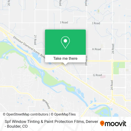 Spf Window Tinting & Paint Protection Films map