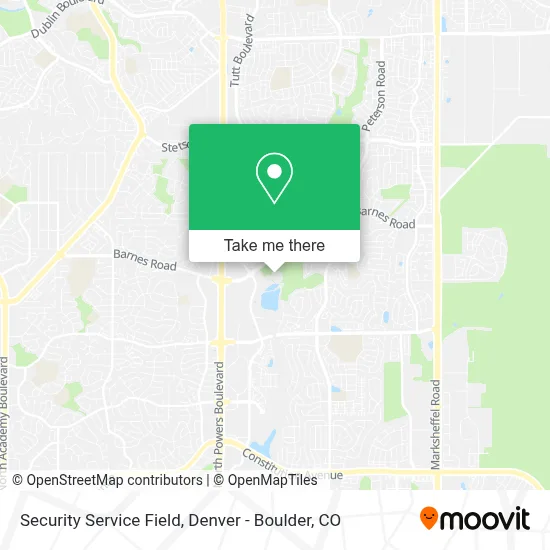 Security Service Field map