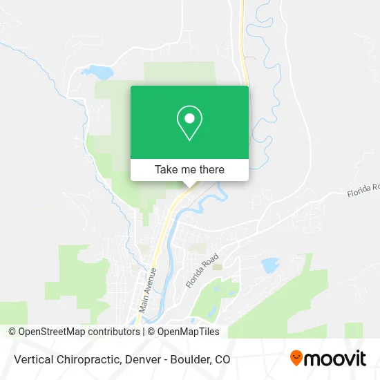 Vertical Chiropractic map