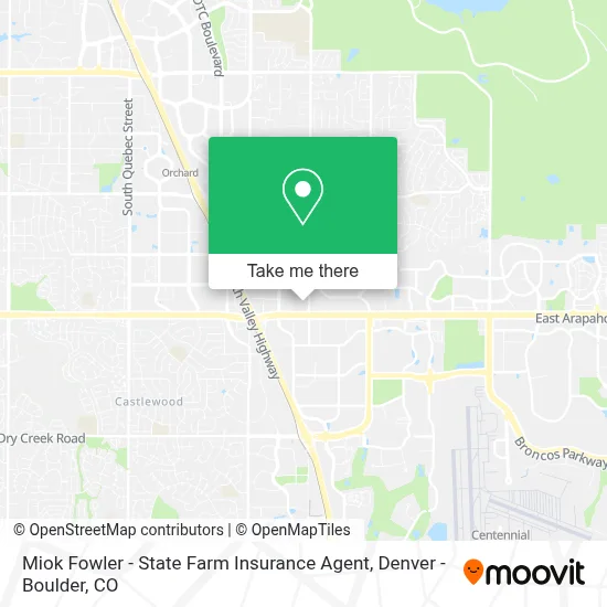 Miok Fowler - State Farm Insurance Agent map