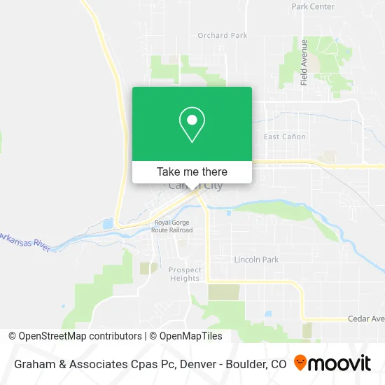Graham & Associates Cpas Pc map