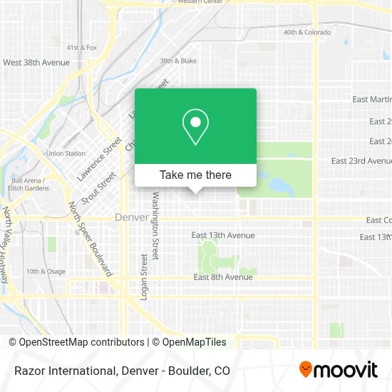 Razor International map