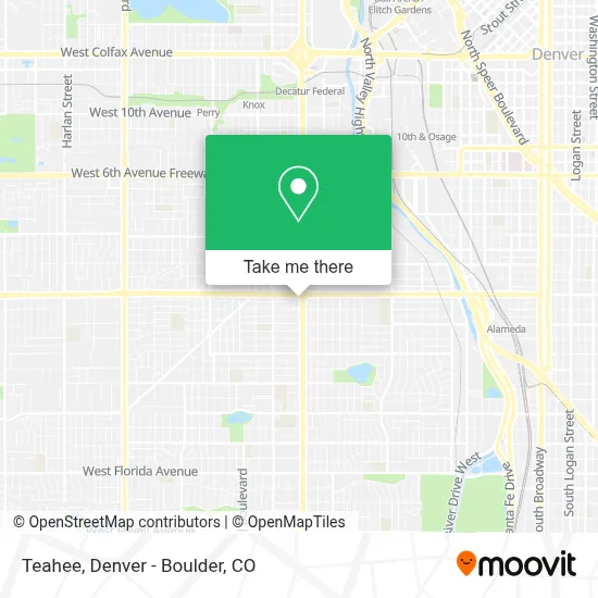 Teahee map