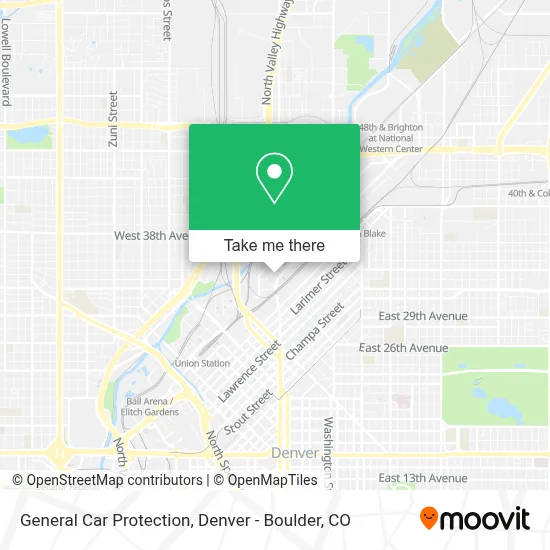General Car Protection map