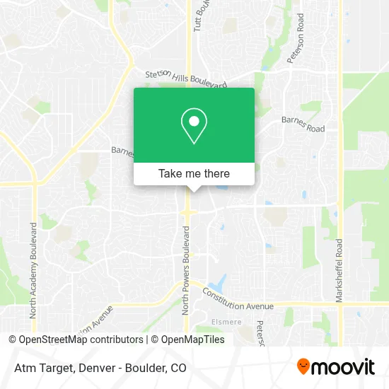 Atm Target map
