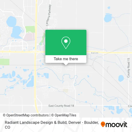 Radiant Landscape Design & Build map