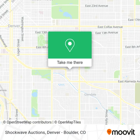 Shockwave Auctions map