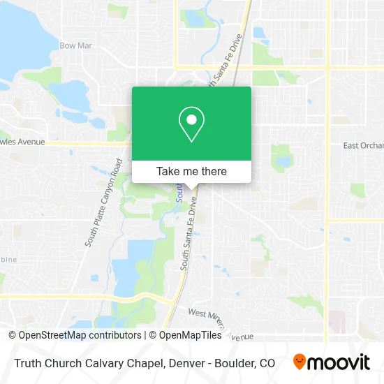 Truth Church Calvary Chapel map