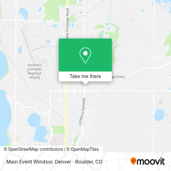 Main Event Windsor map