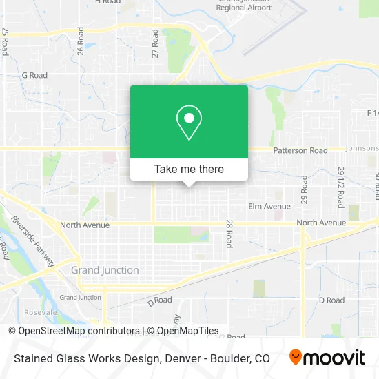 Stained Glass Works Design map