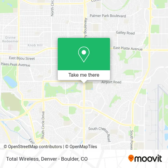 Total Wireless map
